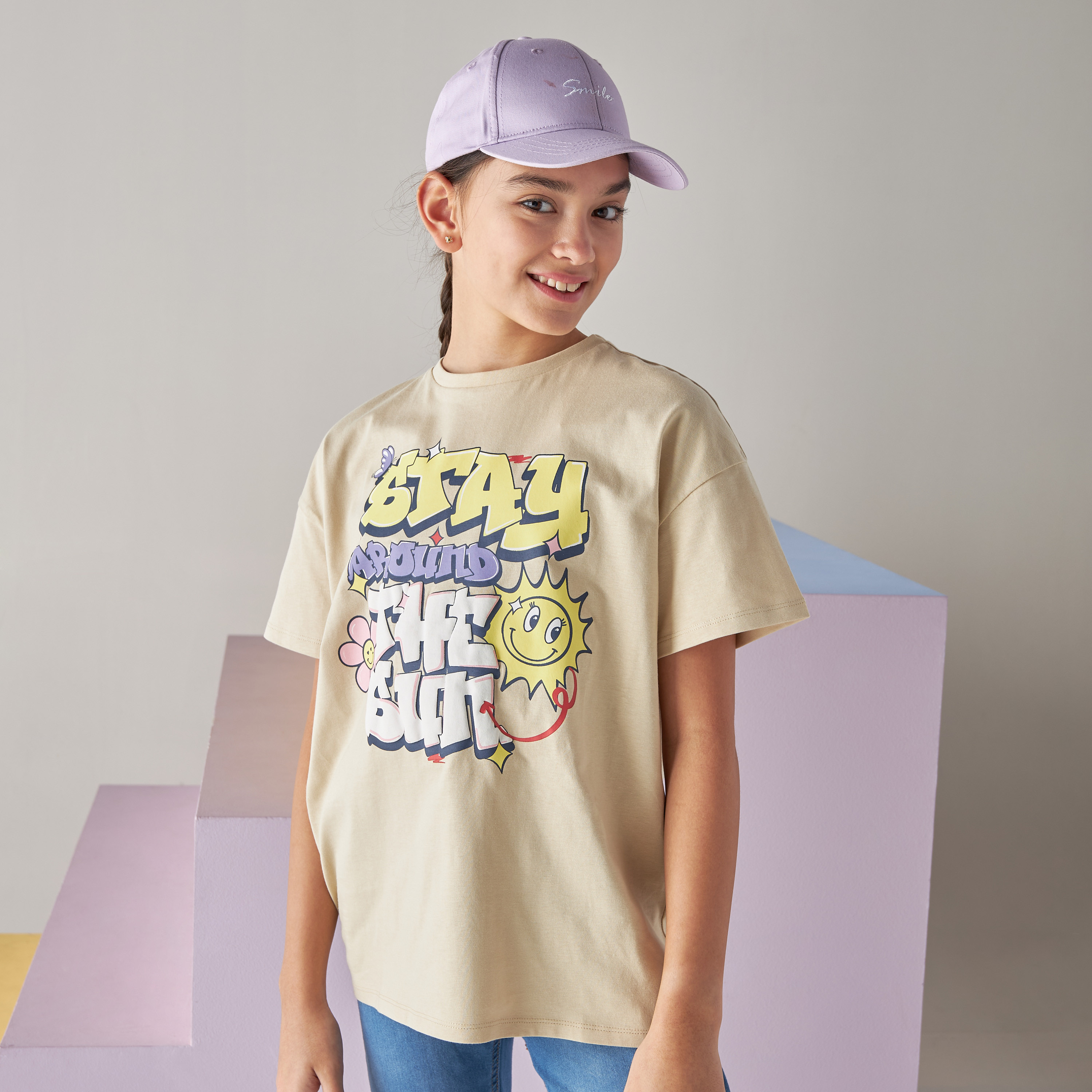 Oversized t store shirt for girls