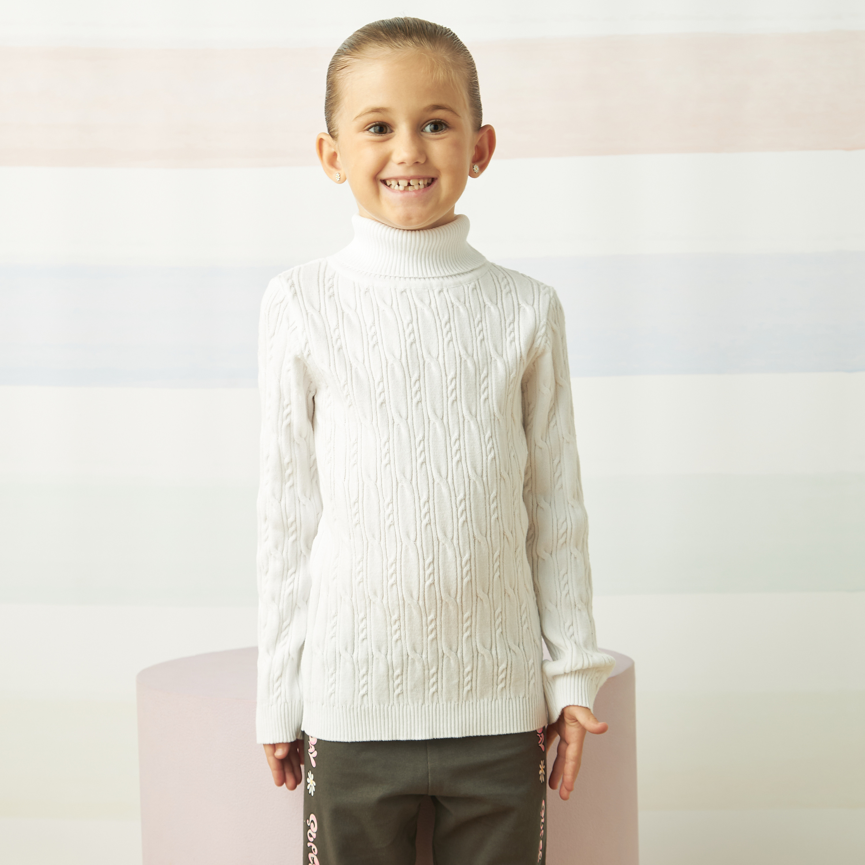 Childrens on sale white turtleneck