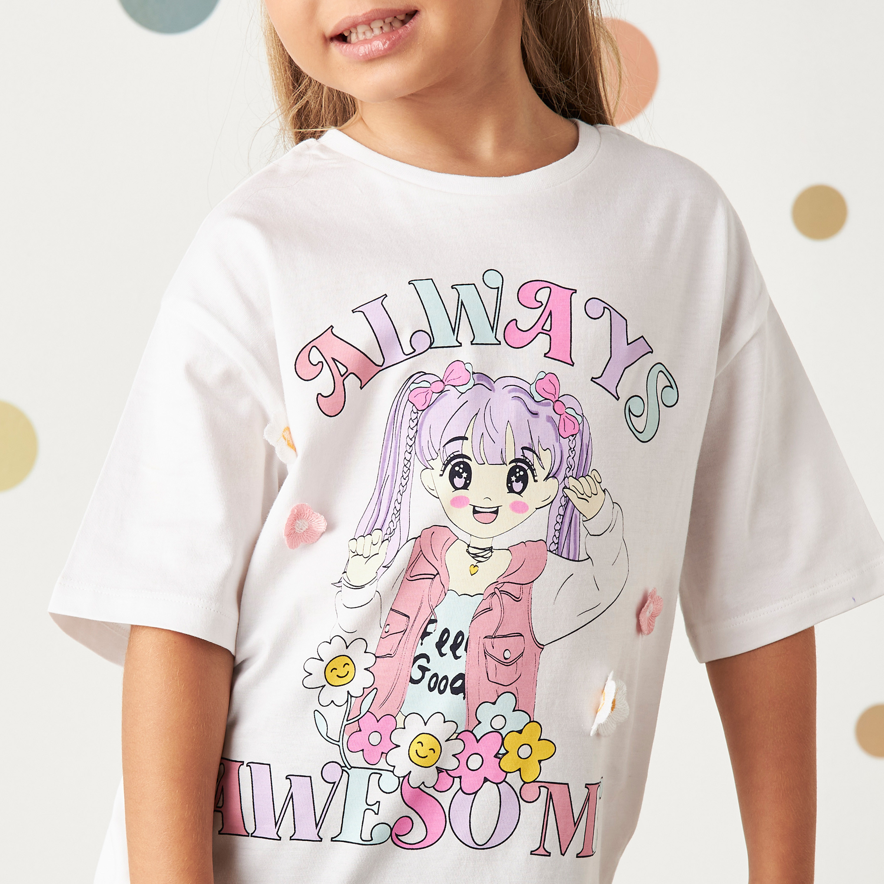 Oversized t clearance shirt for girls