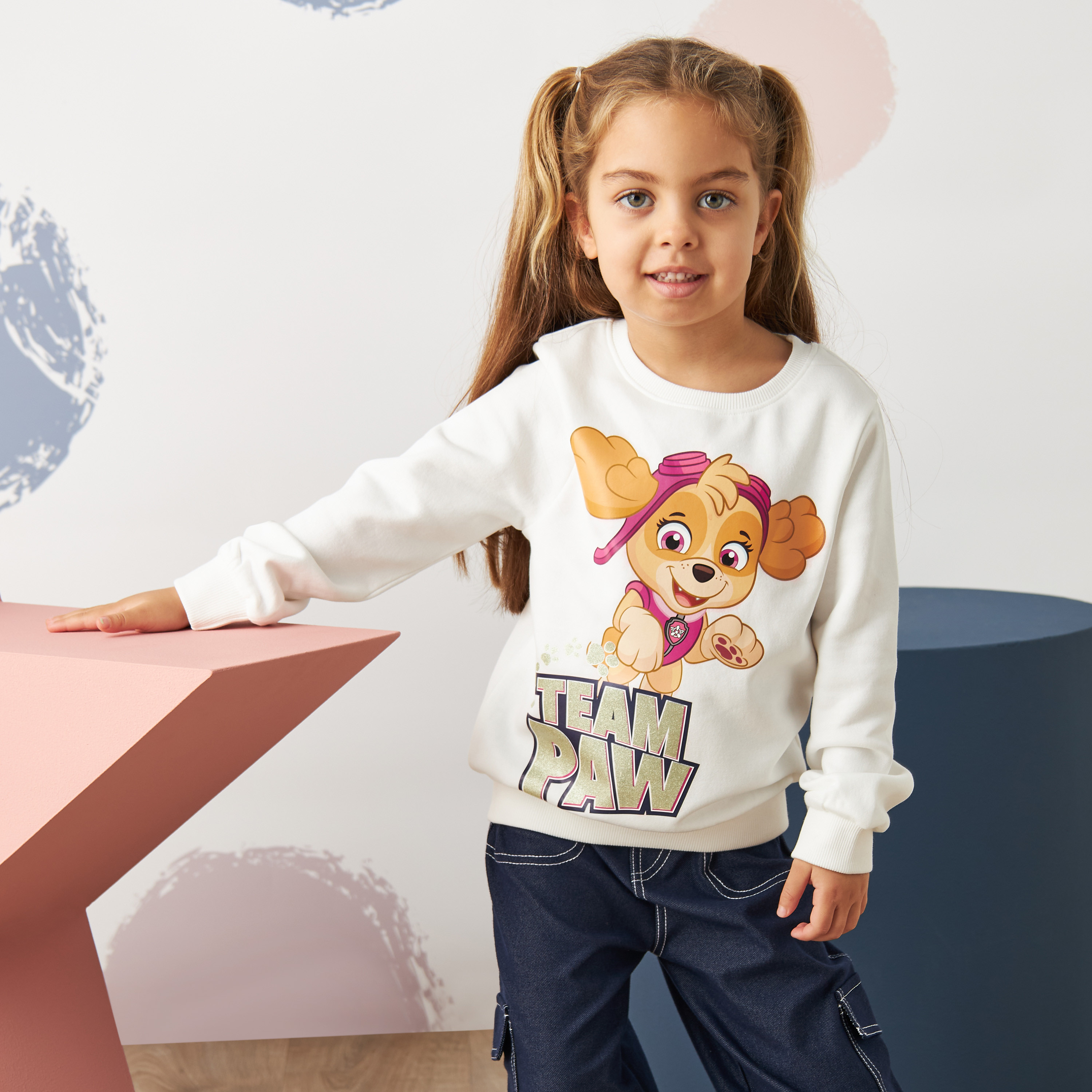 Sweatshirt top paw patrol