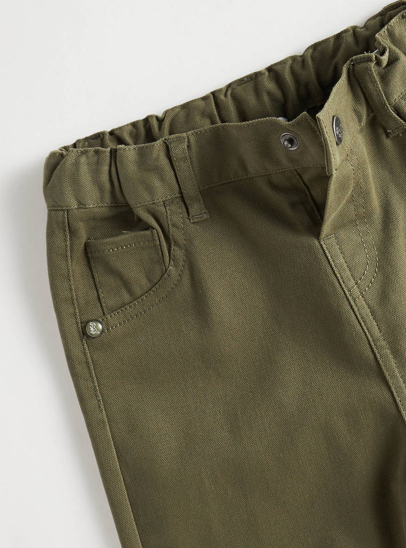 Stretch Twill Trousers-Trousers-image-1