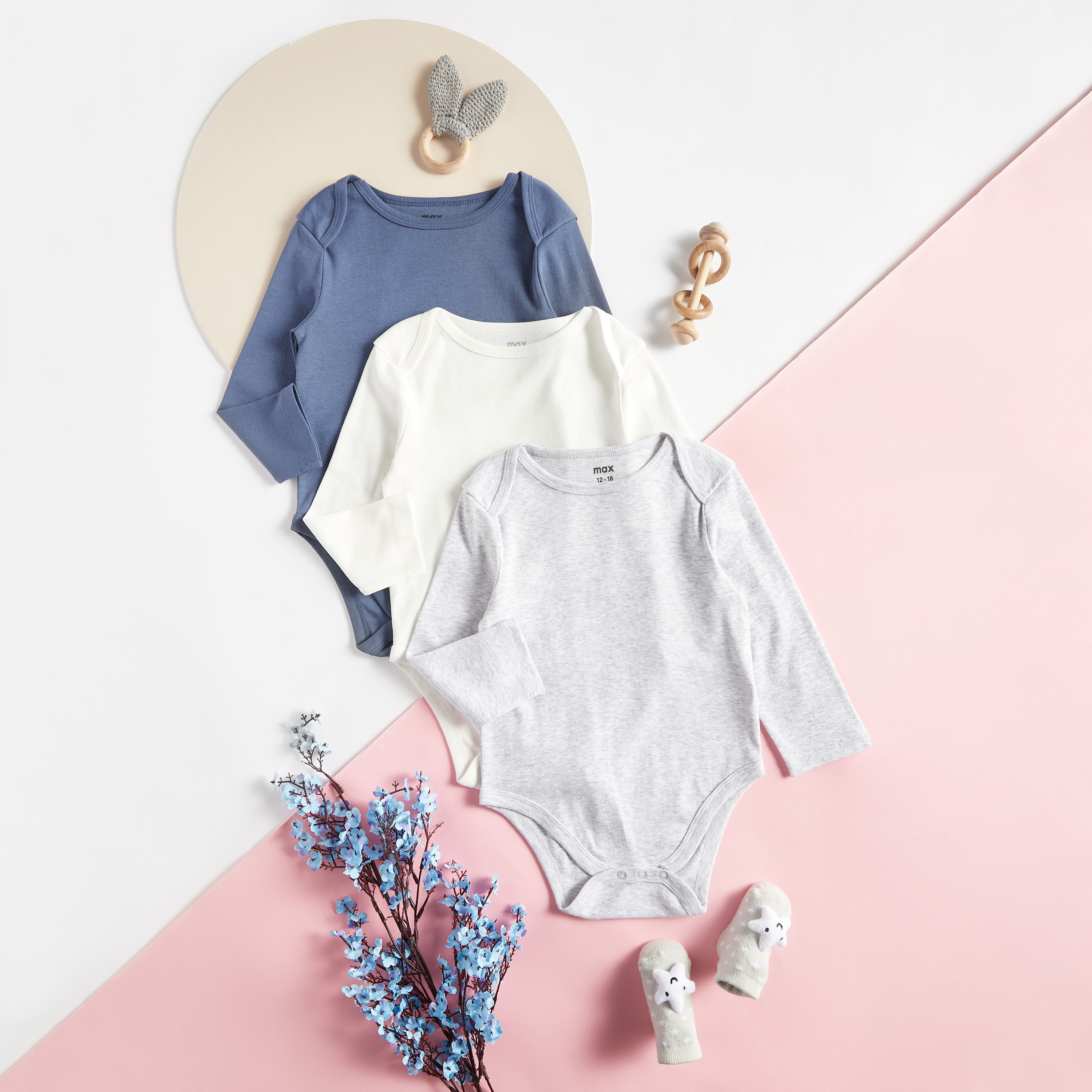 Plain best sale baby rompers