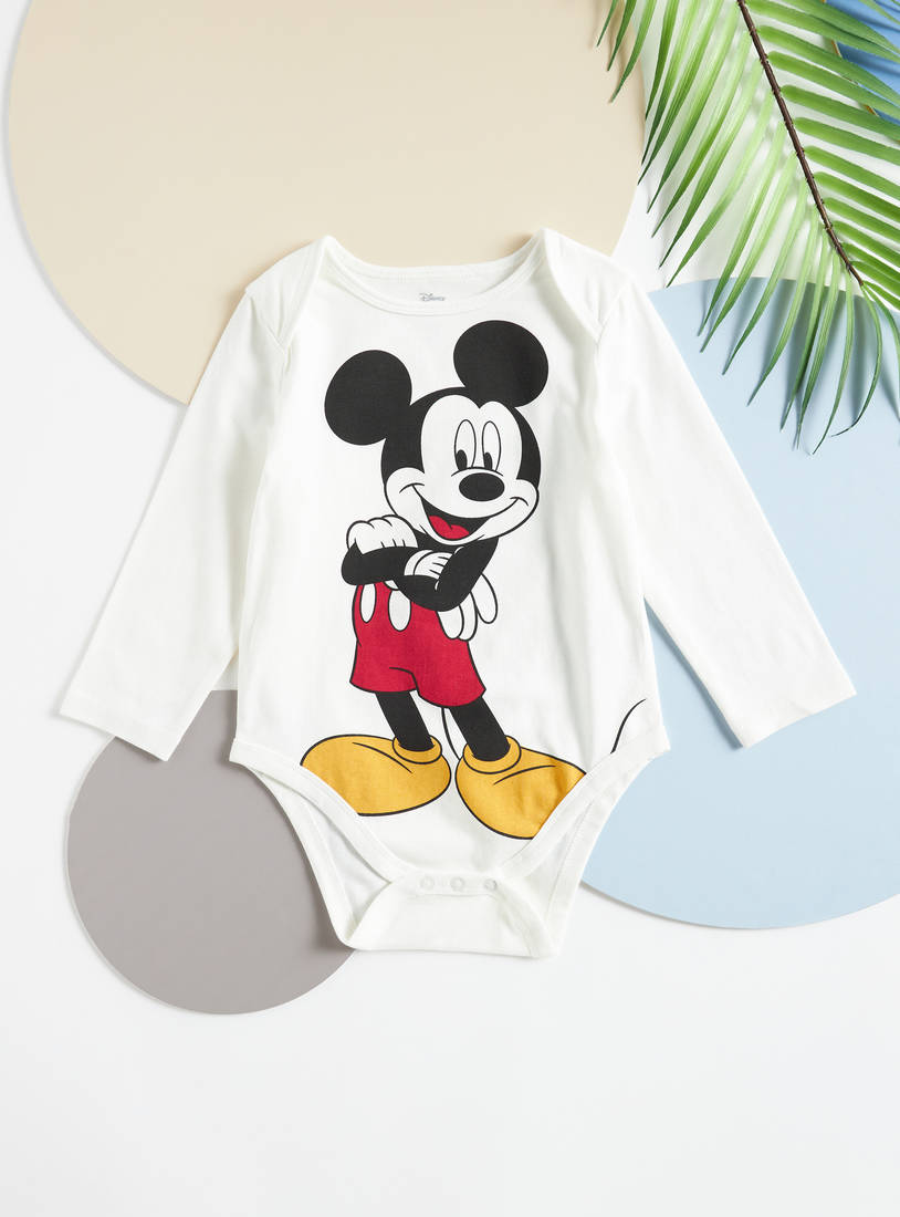 Mickey Mouse Print 3-Piece Better Cotton Clothing Set-Sets & Outfits-image-1