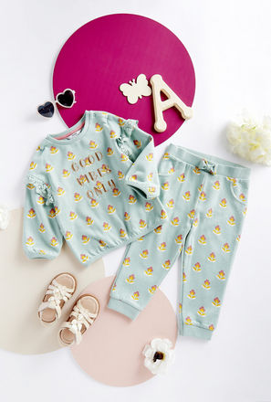 All-Over Floral Print Better Cotton Top and Joggers Set-mxkids-babygirlzerototwoyrs-clothing-sets-3