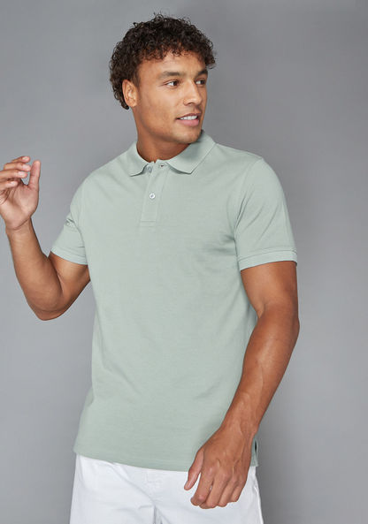 Shop Plain Better Cotton Polo T-shirt Online | Max UAE