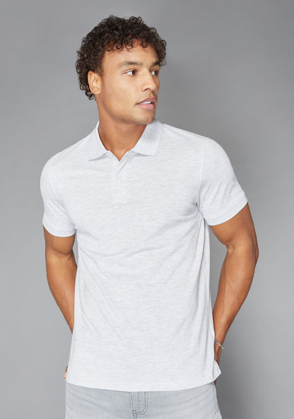 Shop Plain Pique Polo T-shirt Online | Max UAE