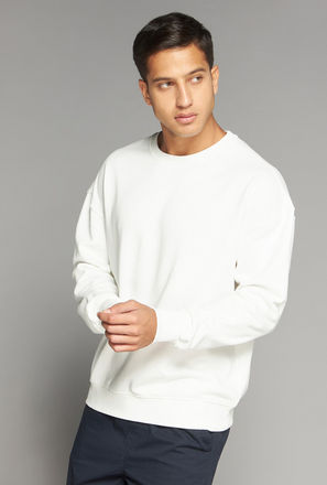 Plain Oversize Better Cotton Sweatshirt-mxmen-clothing-hoodiesandsweatshirts-1