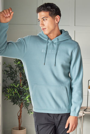 Typography Detail Hooded Sweatshirt-mxmen-clothing-hoodiesandsweatshirts-3