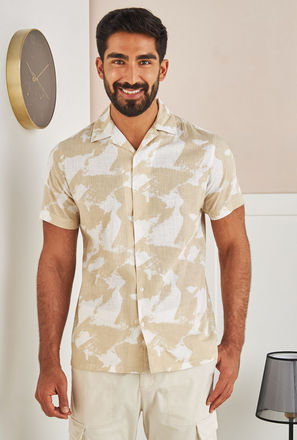 قميص مطبوع بياقة كامب-mxmen-clothing-tops-shirts-1