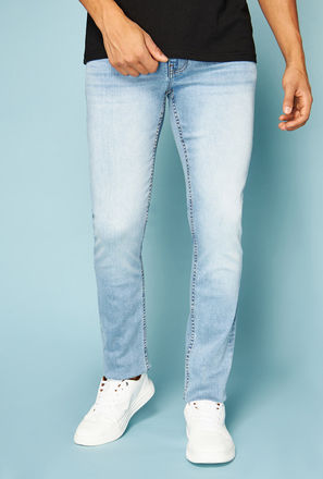 بنطلون جينز سادة من القطن الأفضل بقصة سليم-mxmen-clothing-bottoms-jeans-slim-2