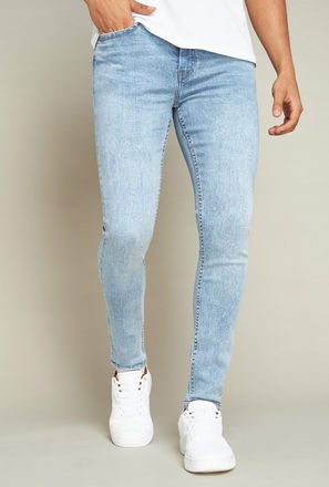 Plain Skinny Fit Jeans-mxmen-clothing-bottoms-jeans-skinny-2