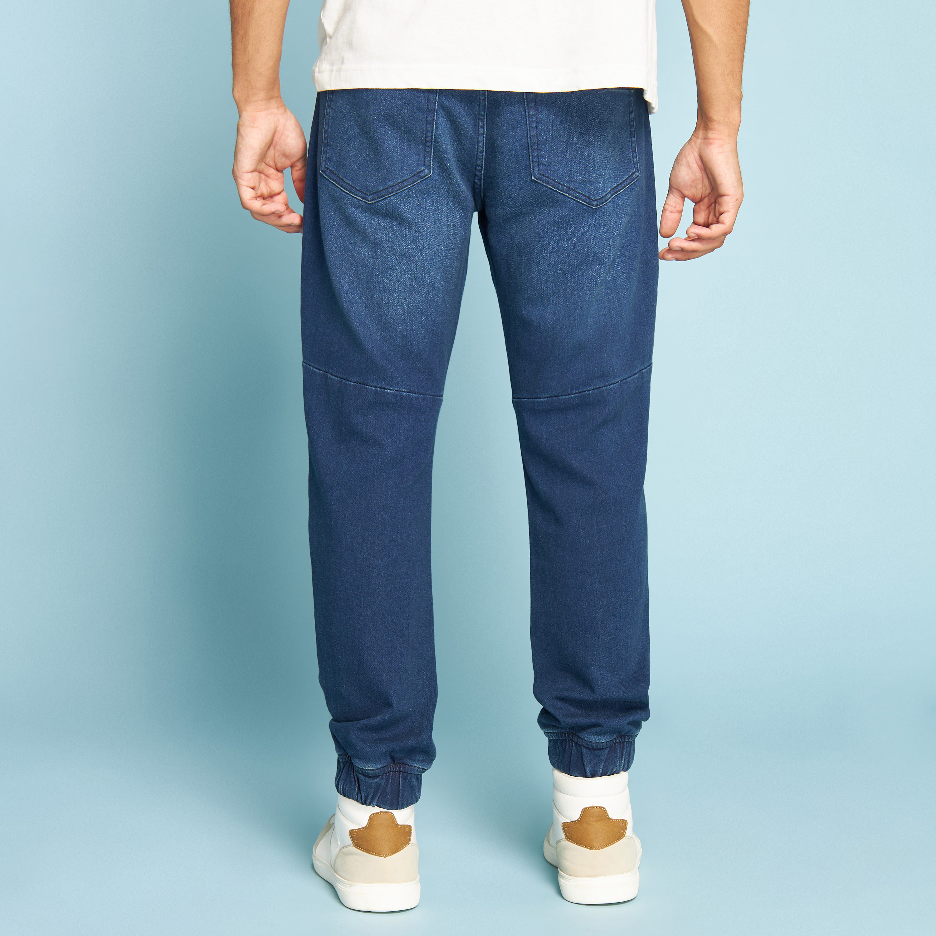 Buy denim joggers online