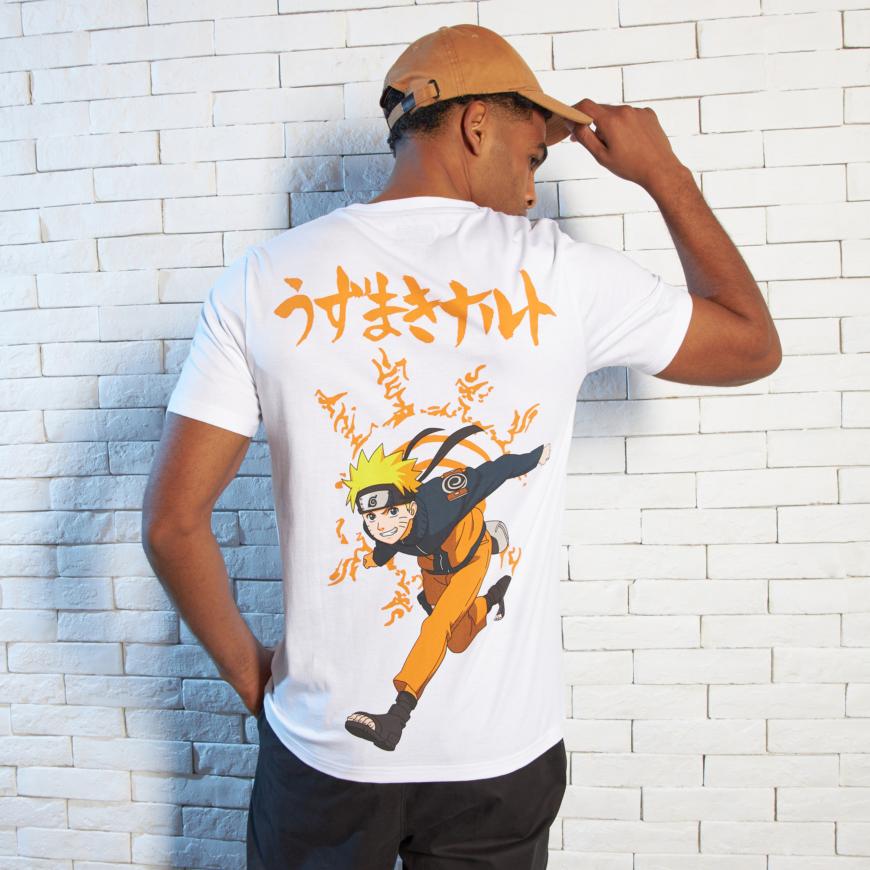 Shop Naruto Uzumaki Print T-shirt Online | Max UAE