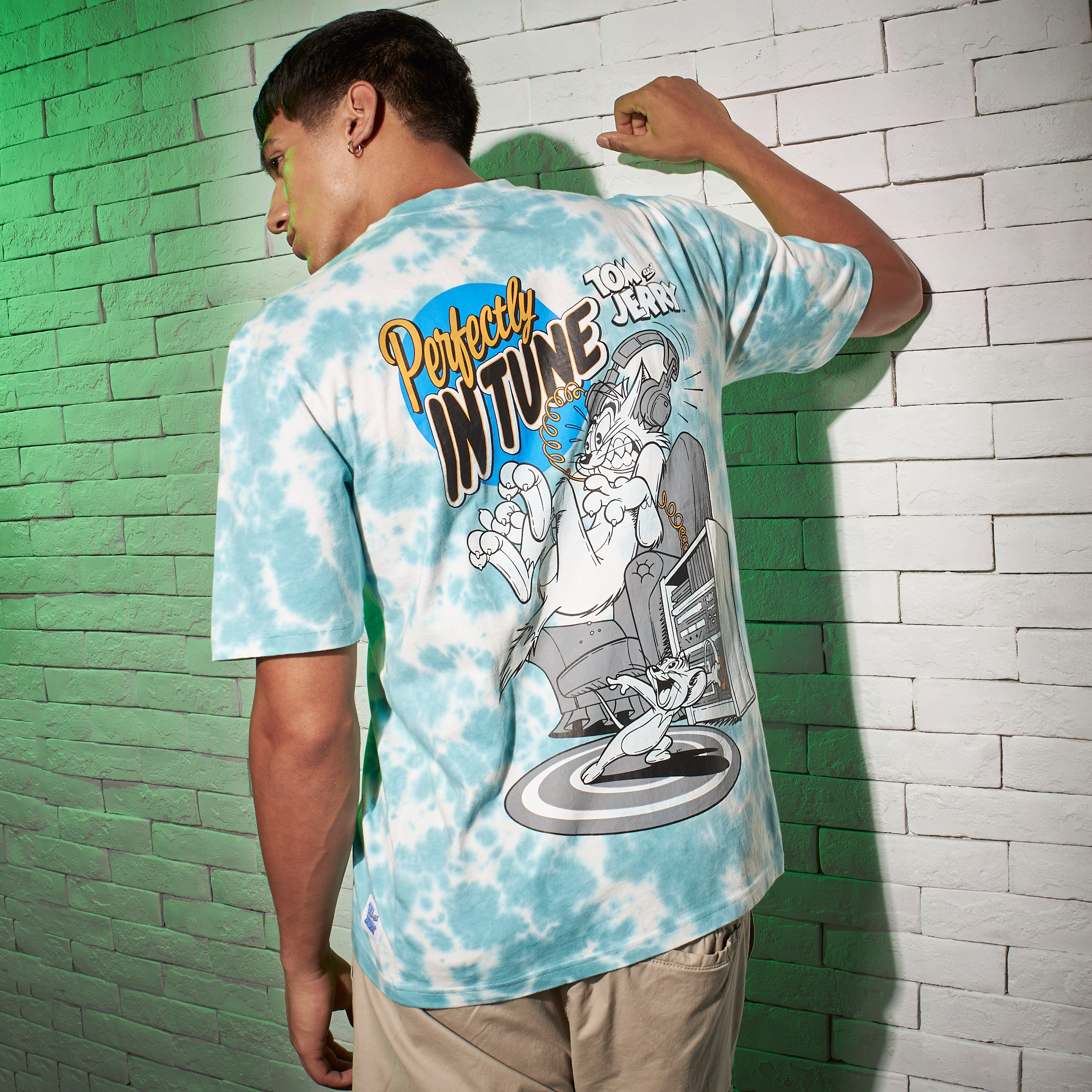 tom and jerry tie dye shirt