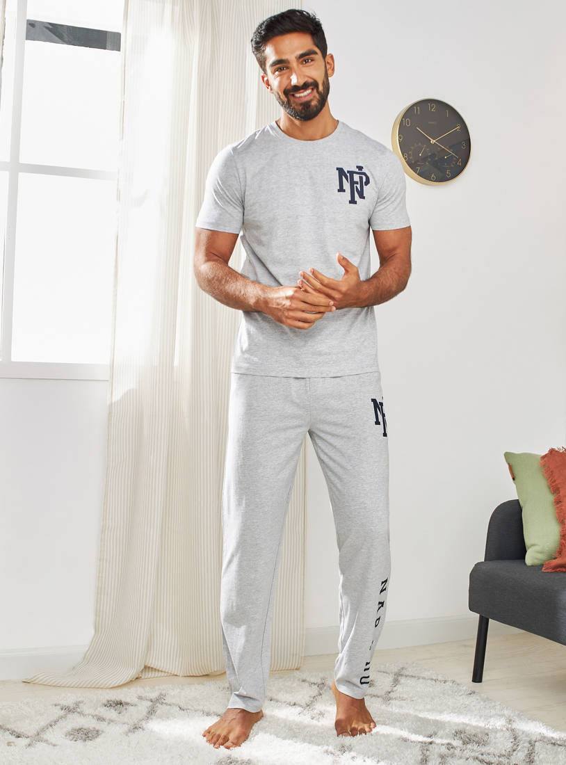 Cotton Printed Pyjama Set-Sets-image-0