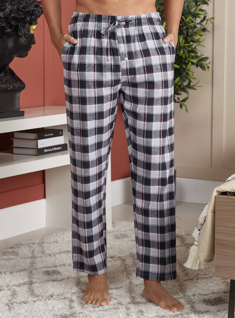 Checked BCI Cotton Pyjama-Shorts & Pyjamas-image-0