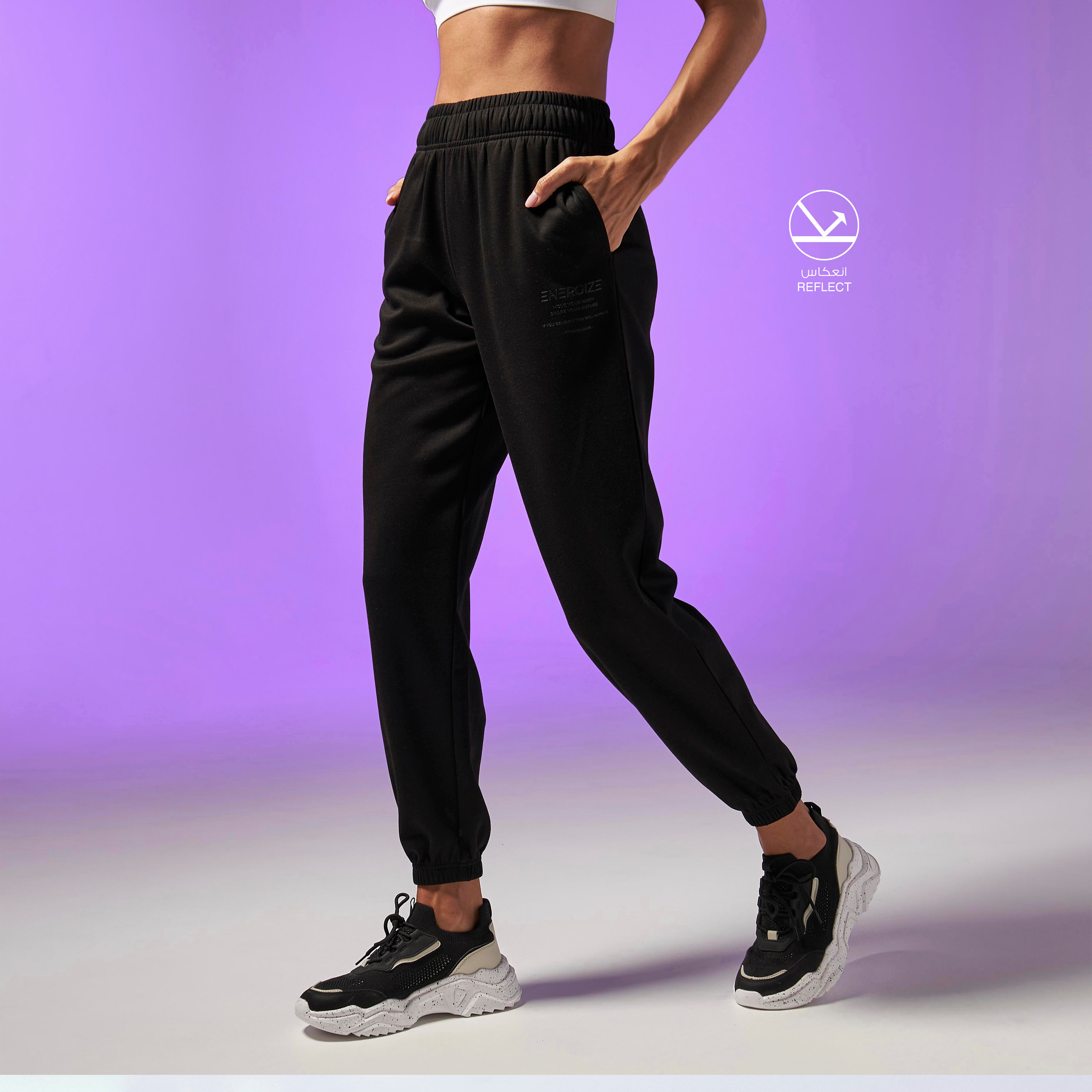 Plain womens online joggers