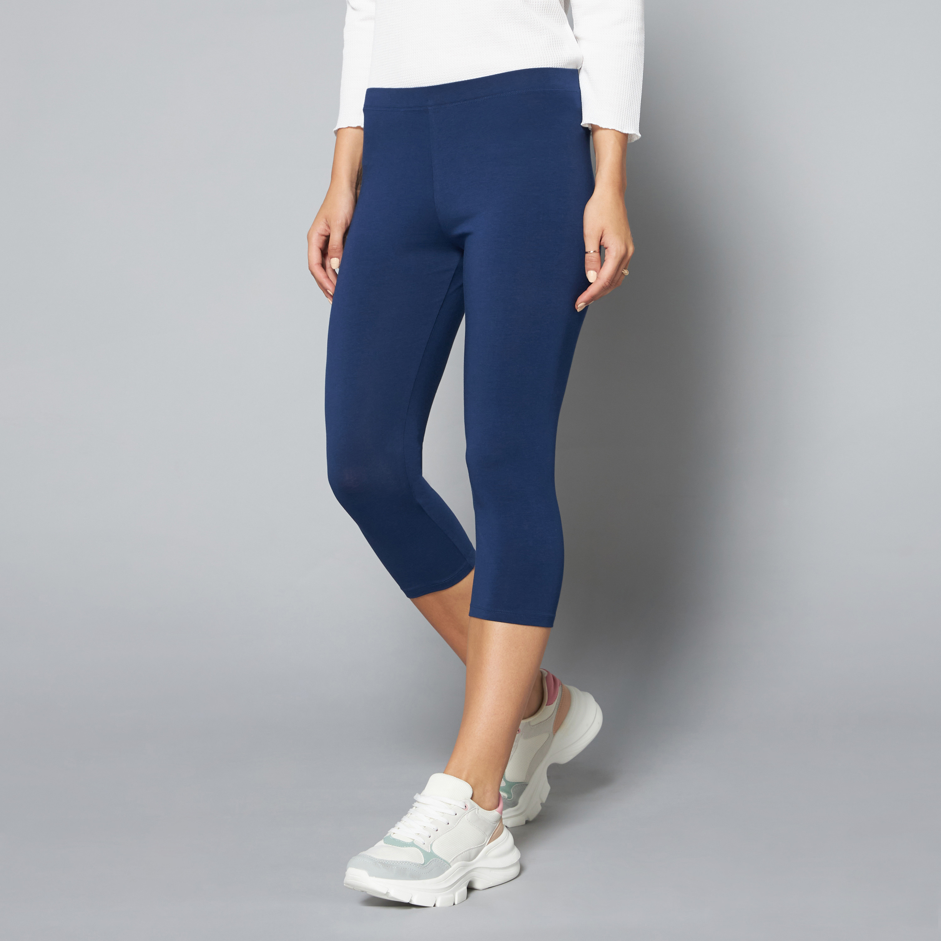 Ladies Flex 3/4 Leggings - BrandwearNZ Wholesale & B2B Supplier