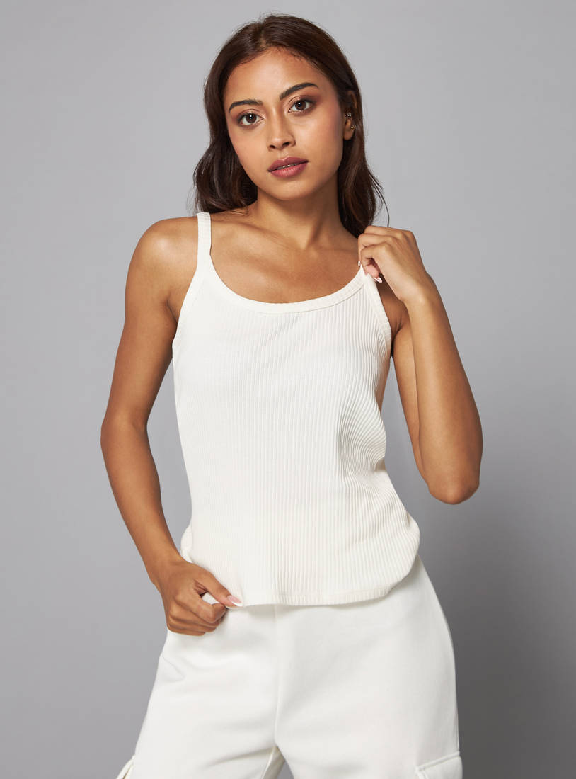 Ribbed Camisole-T-shirts & Vests-image-0