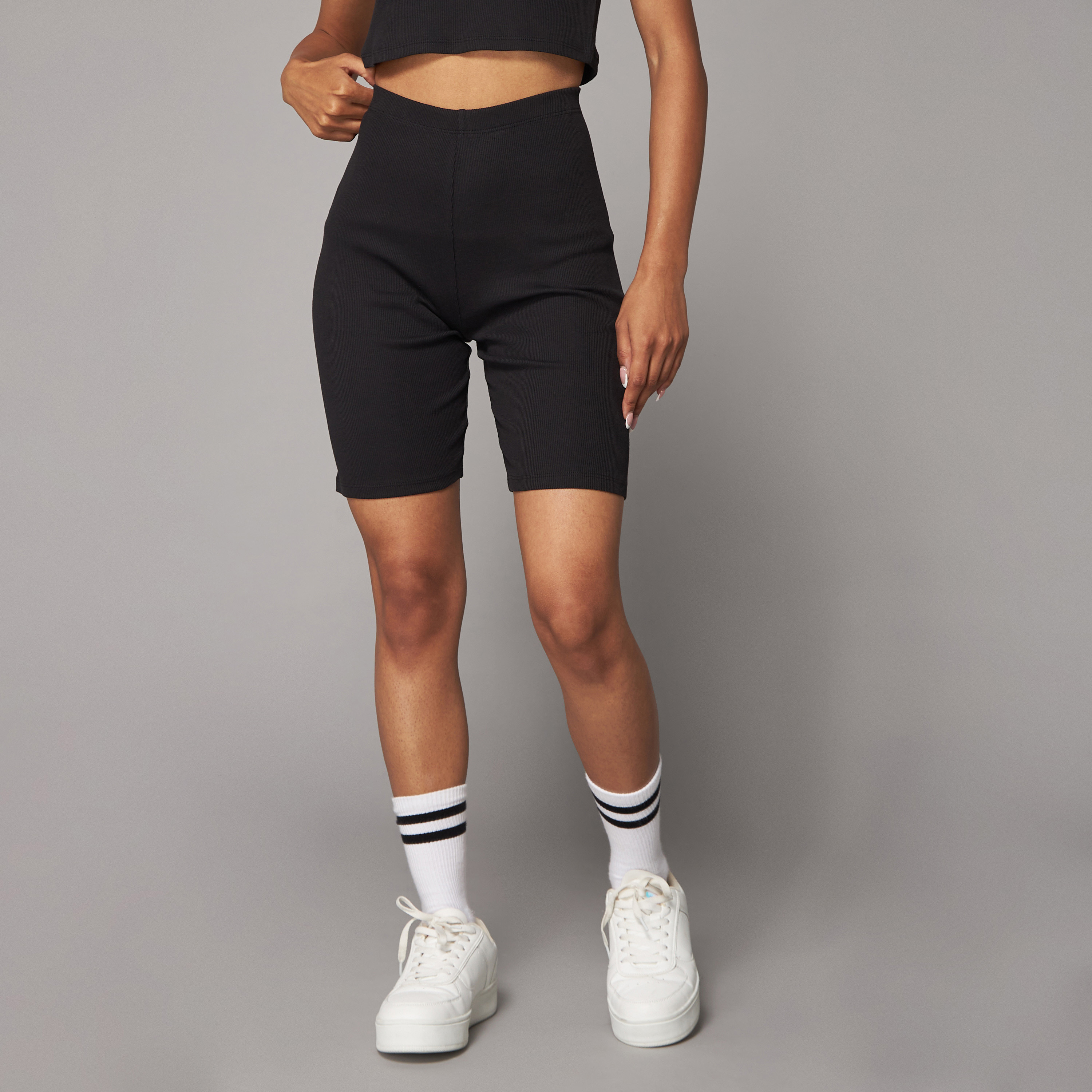 adidas | Training Seamless Short Leggings Womens | Black | SportsDirect.com