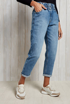 Paperbag Waist Mom Fit Jeans-mxwomen-clothing-jeans-mom-0