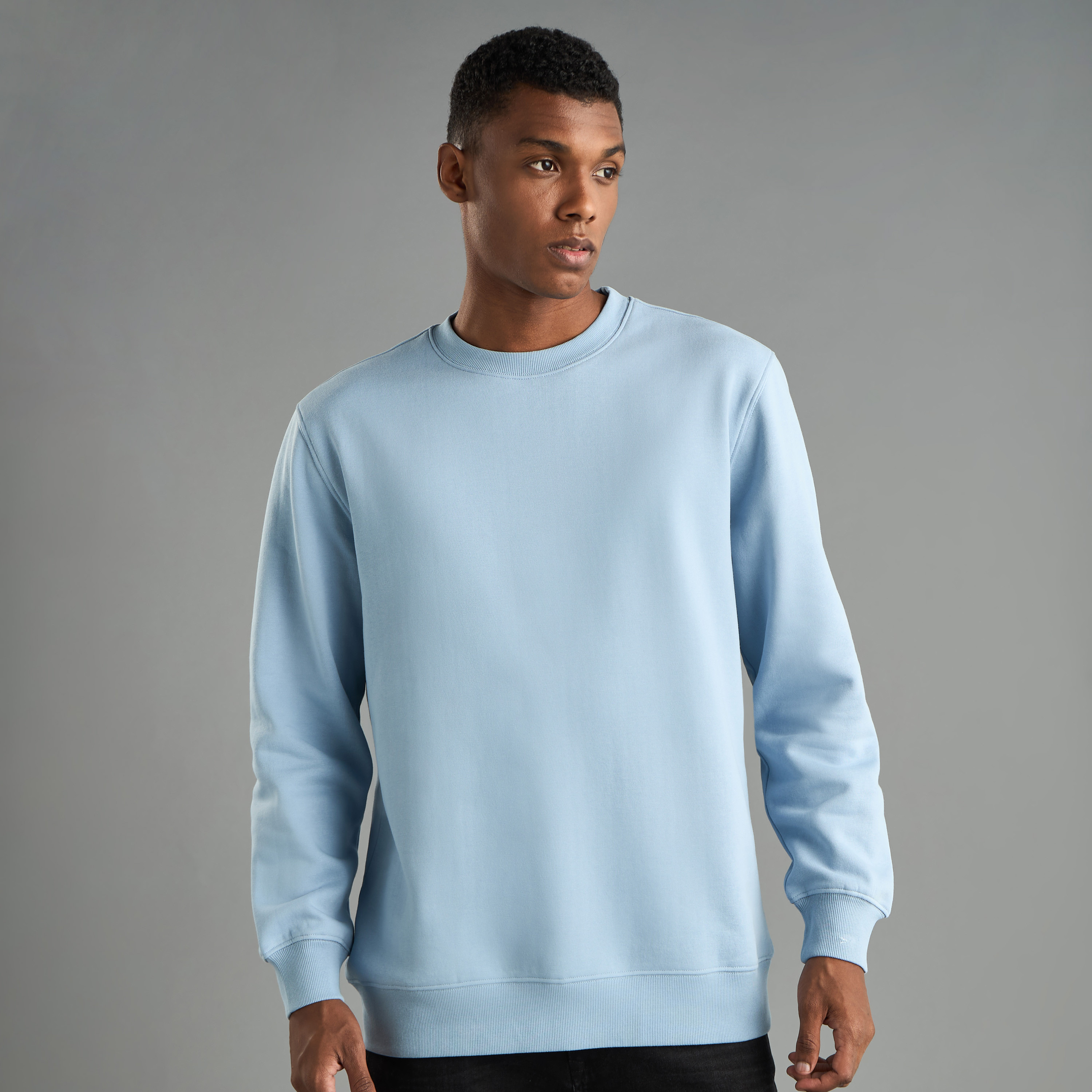 Shop Plain Sweatshirt Online Max Qatar