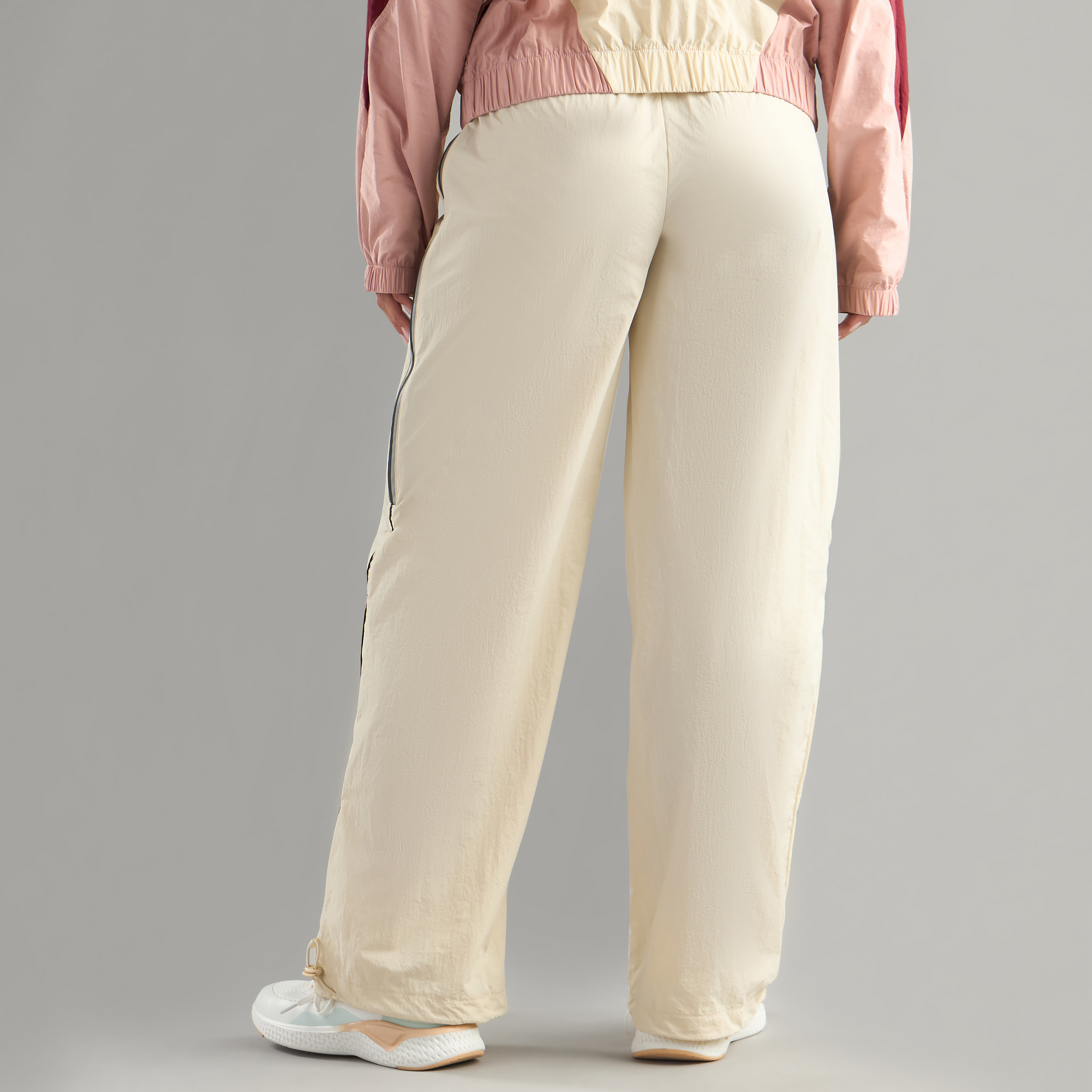 Cream track pants womens sale