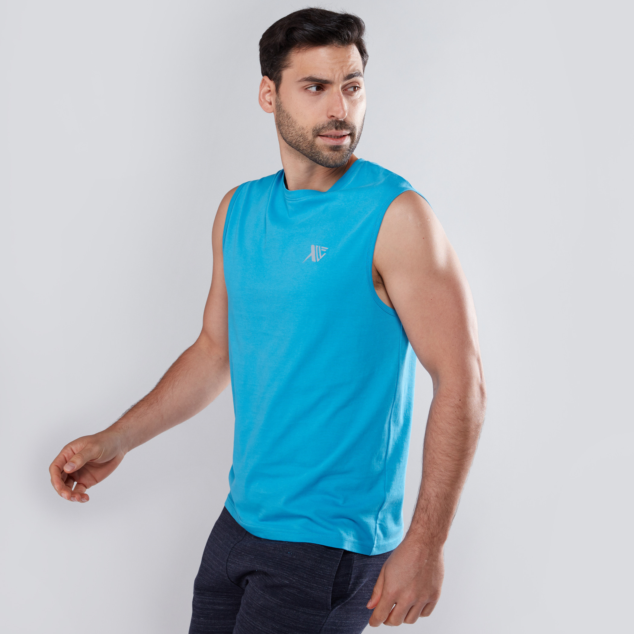 Men sleeveless t shirt best sale