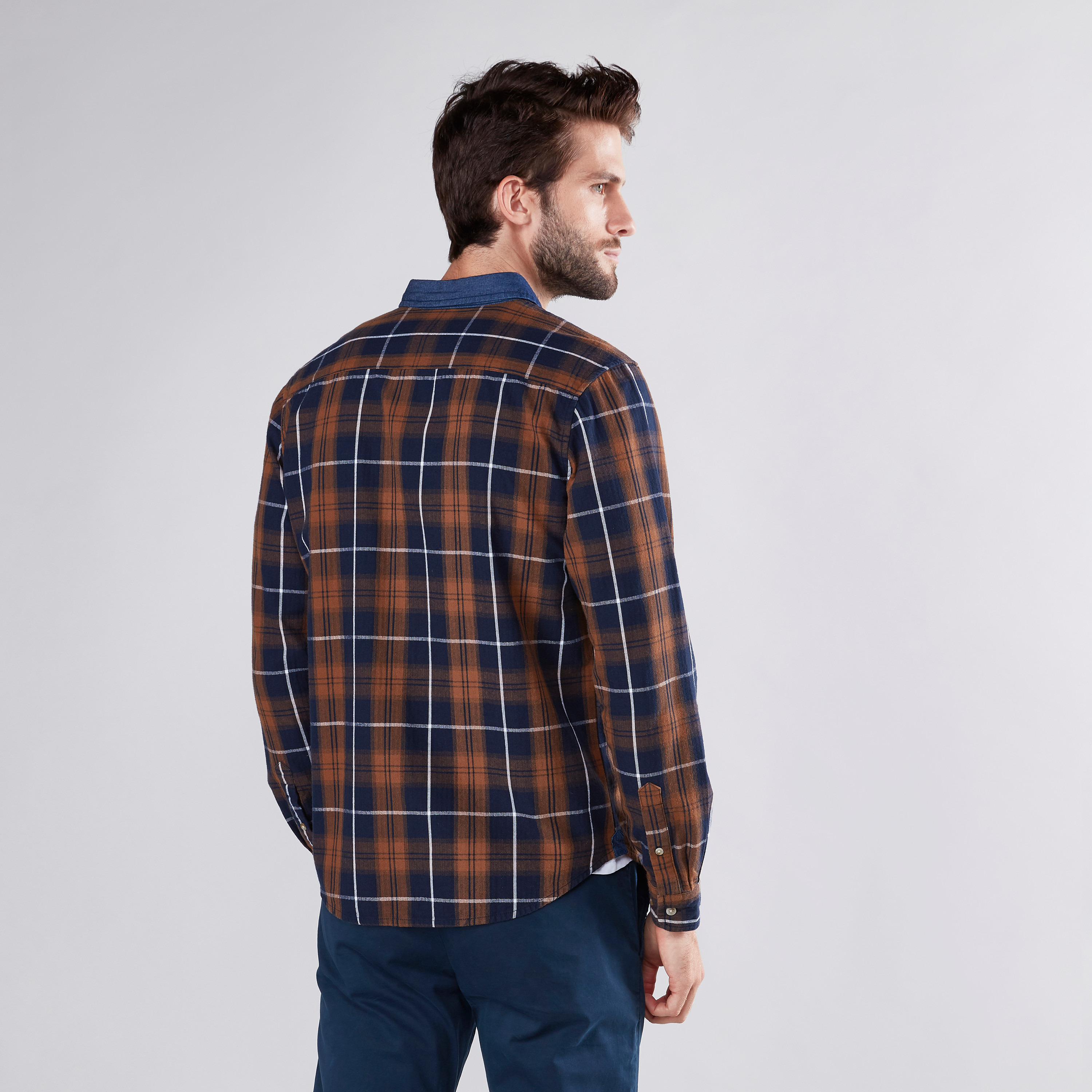 Checkered deals dress shirt