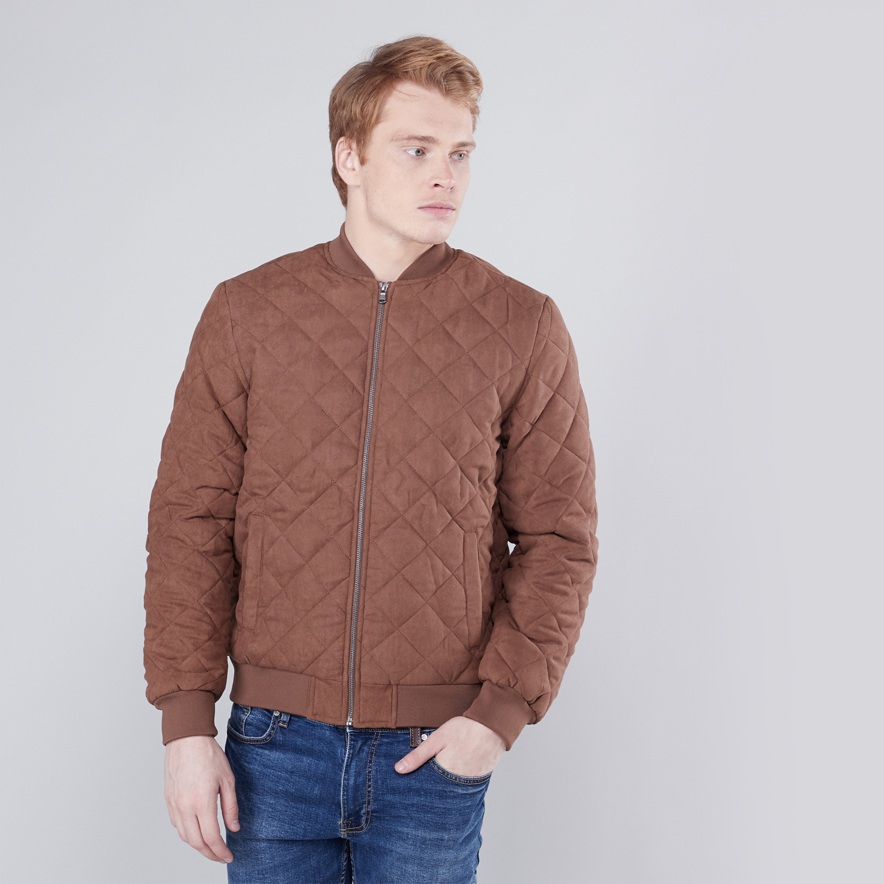 Padded bomber shop