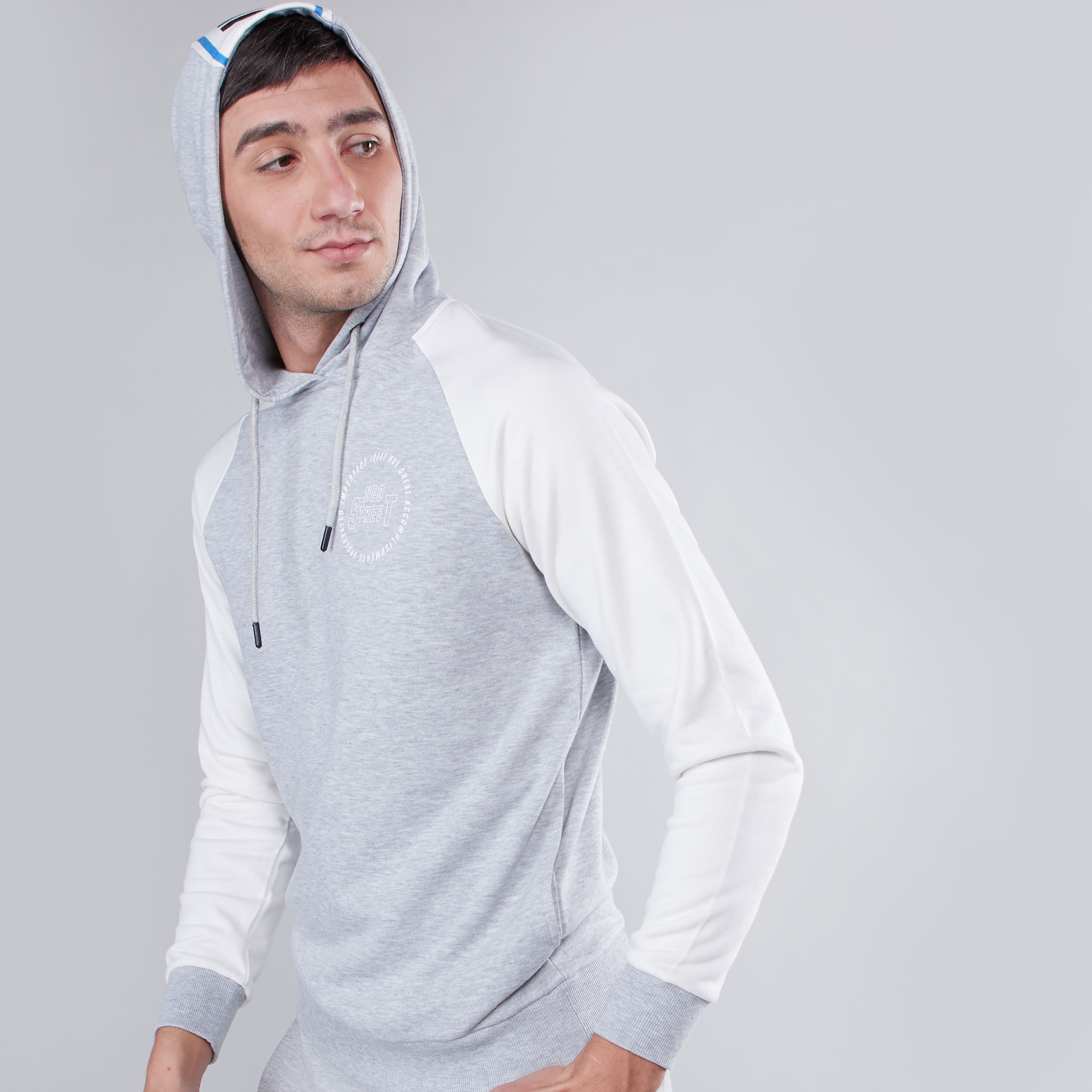 Slim fit mens deals hoodie