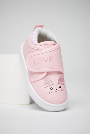 Star Applique Shoes with Hook and Loop Closure-mxkids-babygirlzerototwoyrs-shoes-casualshoes-3