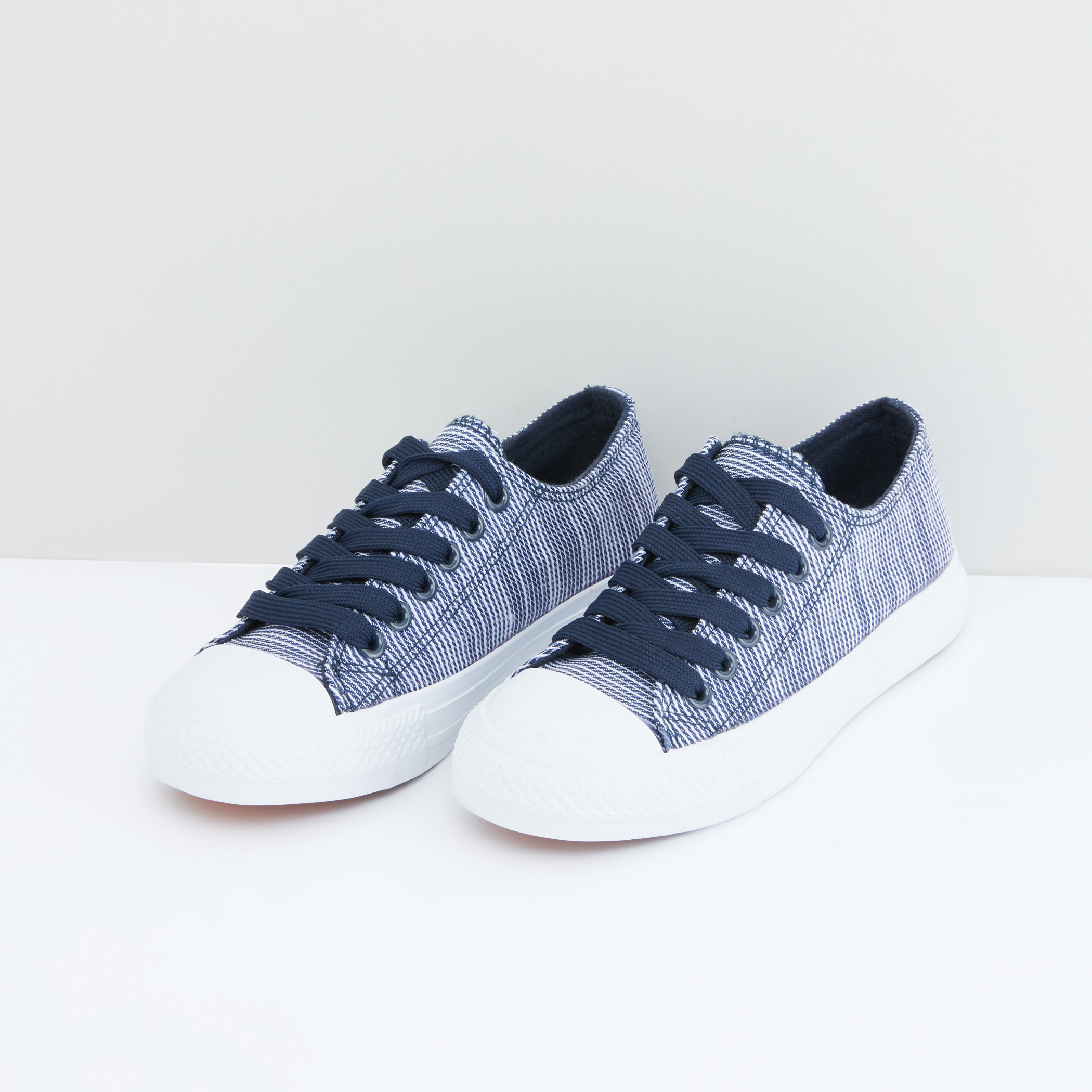 Shop Textured Lace Up Shoes Online Max Bahrain