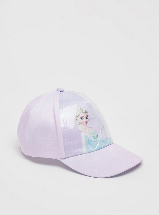 Frozen Embellished Baseball Cap with Adjustable Strap