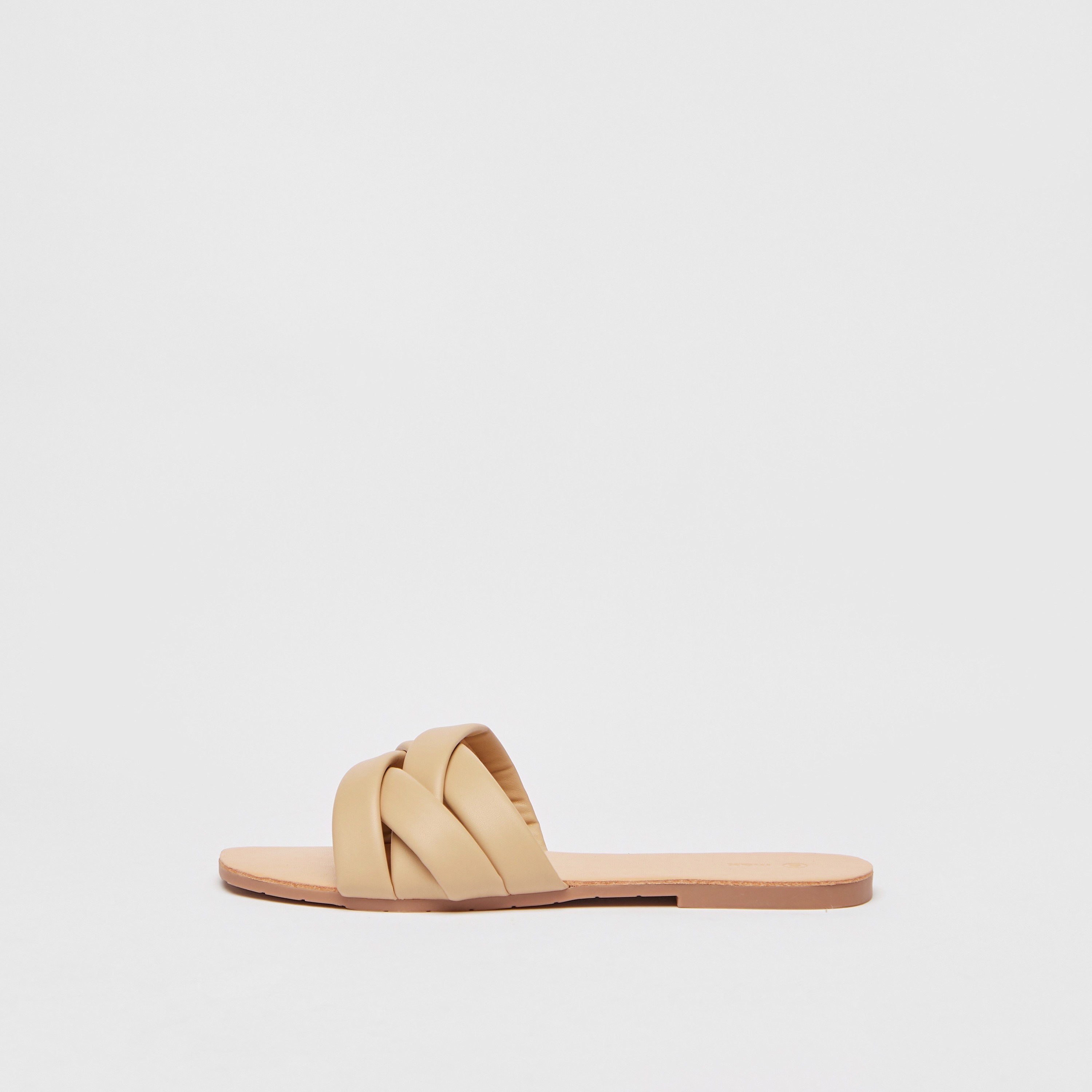 Plain flat peep on sale toe