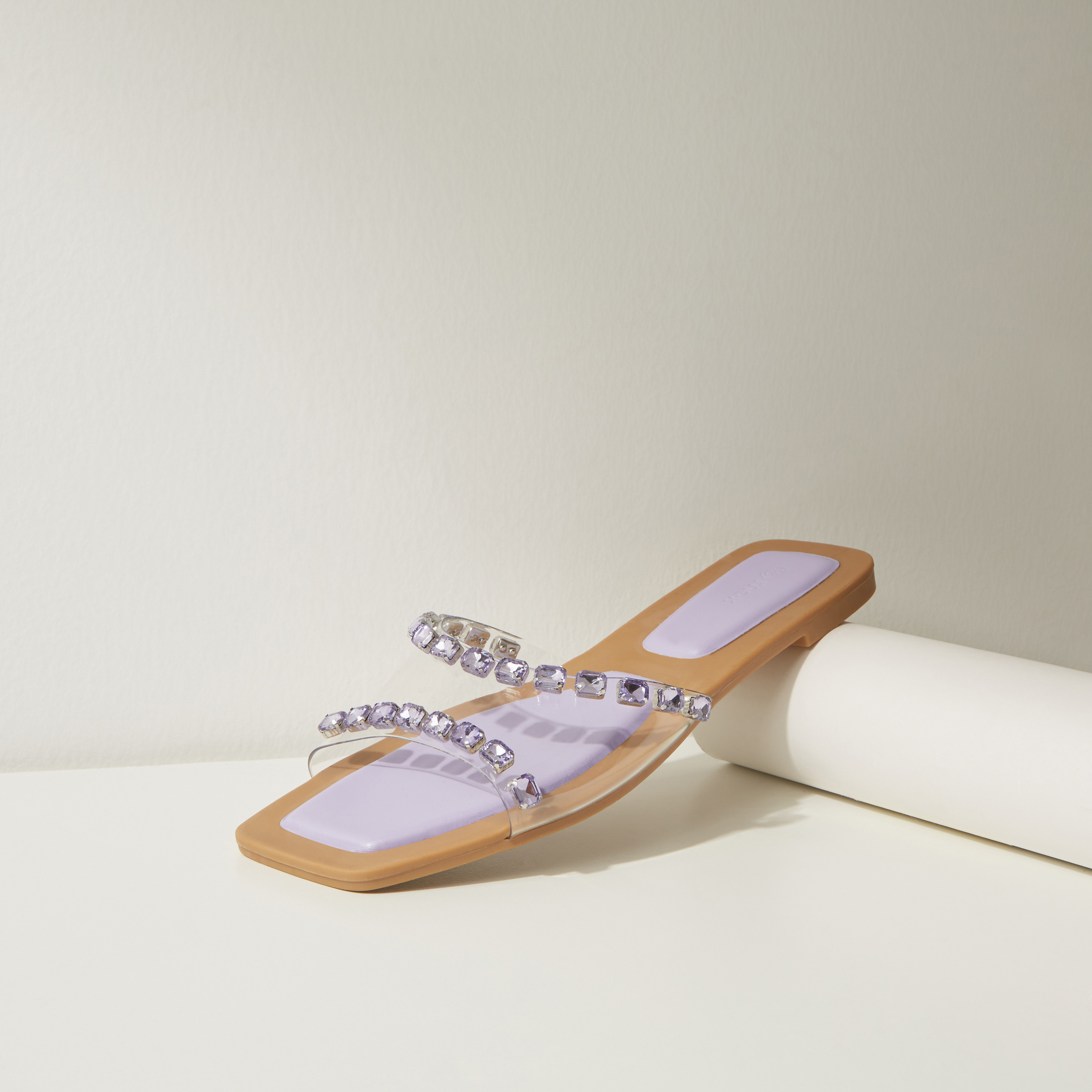 Shop Embellished Slip On Sandals Online Max Kuwait