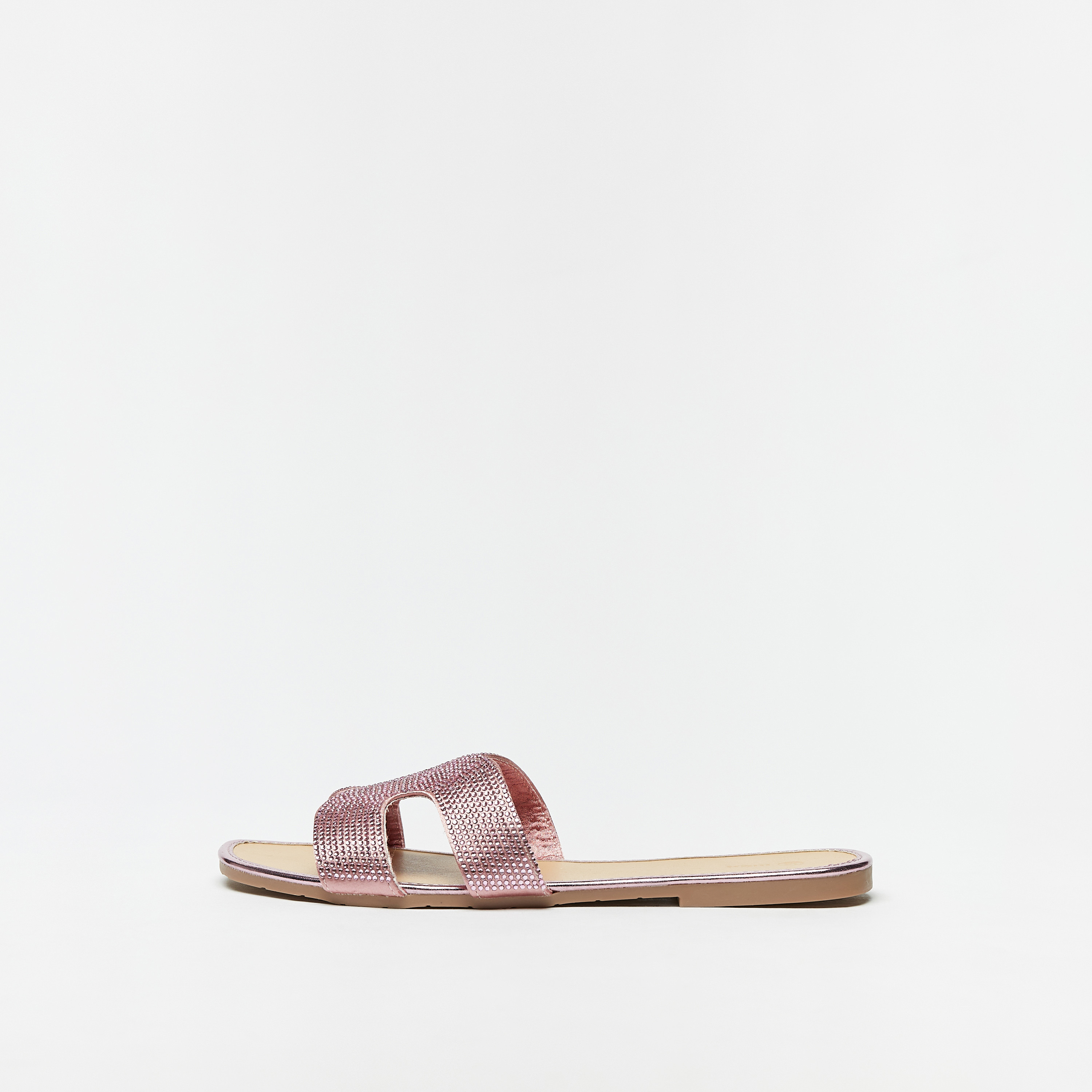 Shop Embellished Slip On Sandals Online Max Kuwait