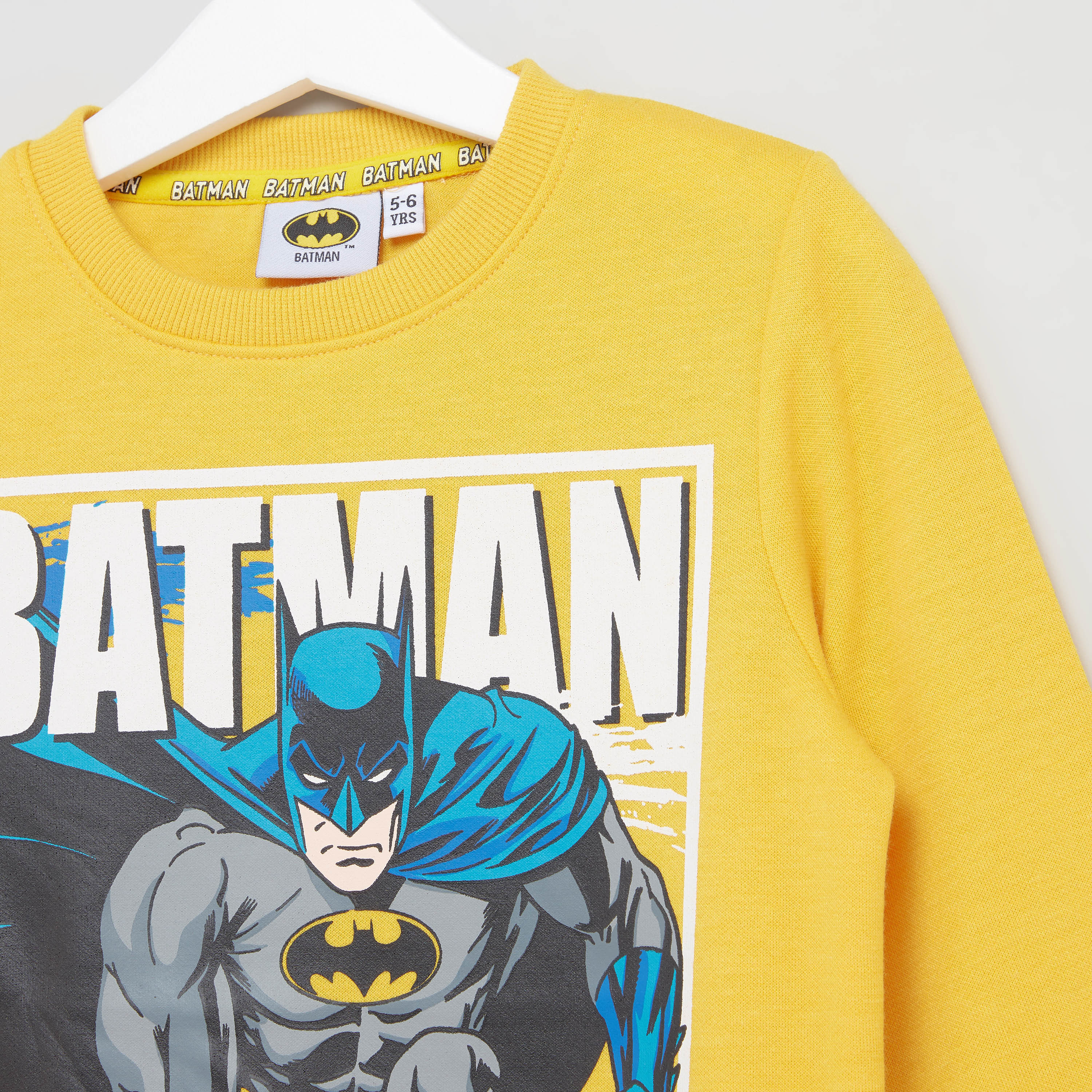 Boys batman sweatshirt hotsell