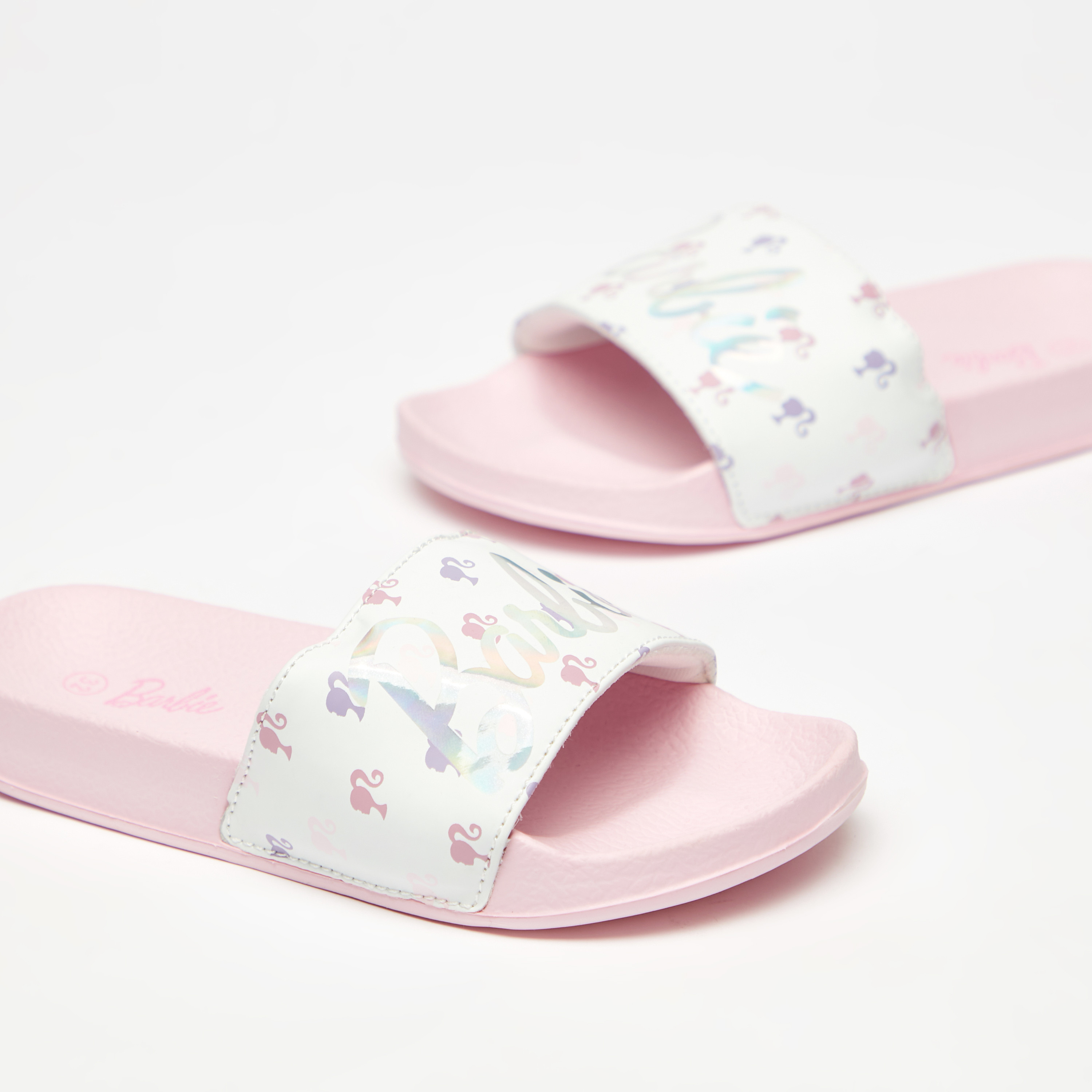 Barbie cheap slides shoes