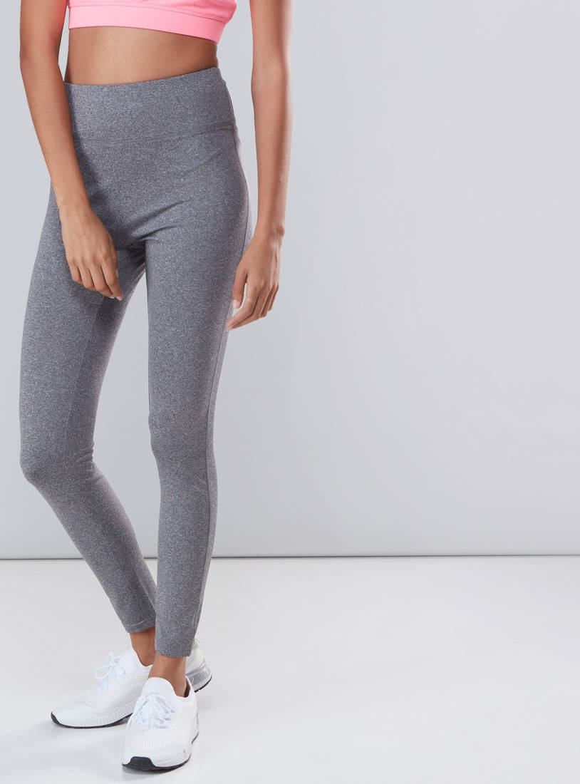 Shop Quick Dry Full Length Leggings with Elasticised Waistband Online