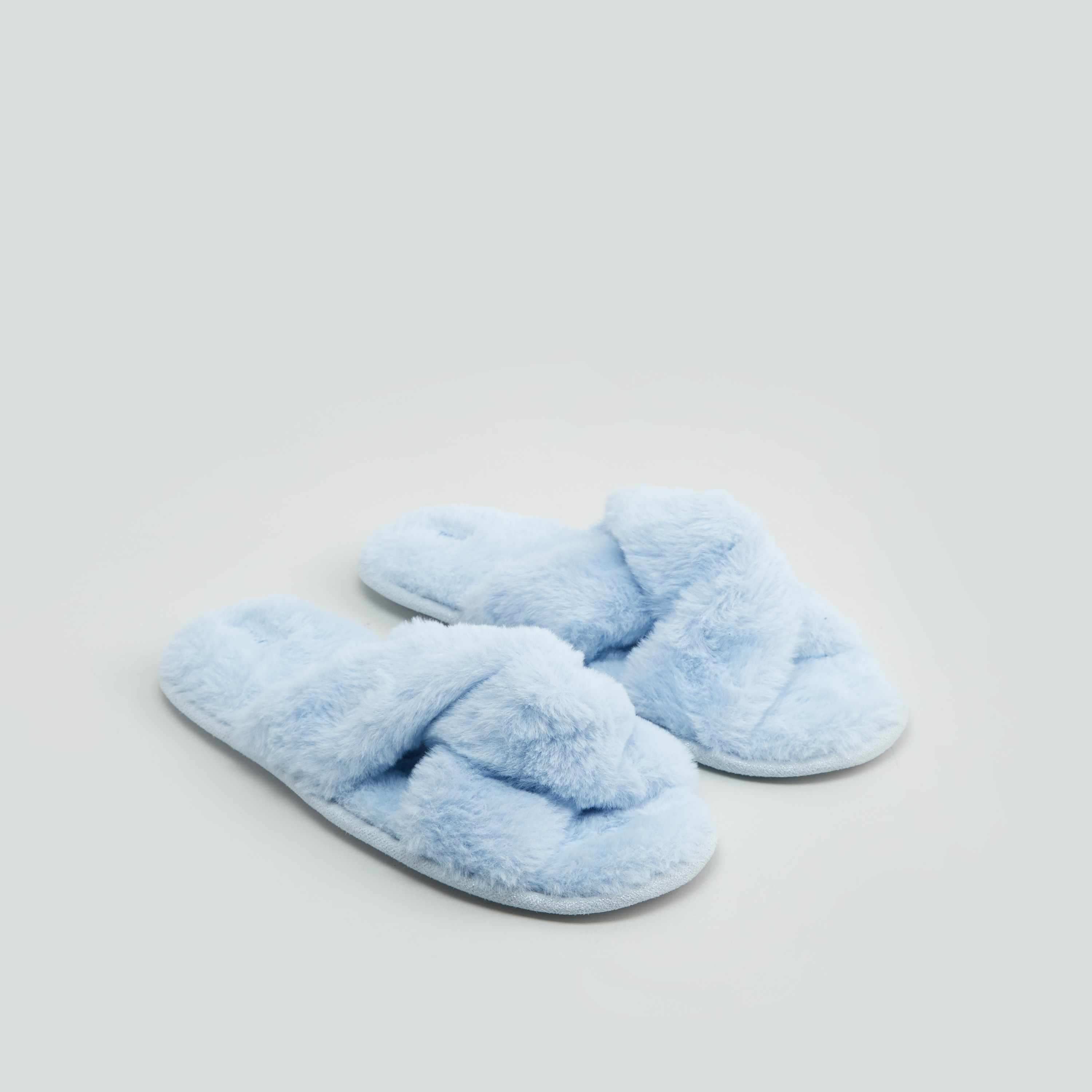 Plush on sale slippers online