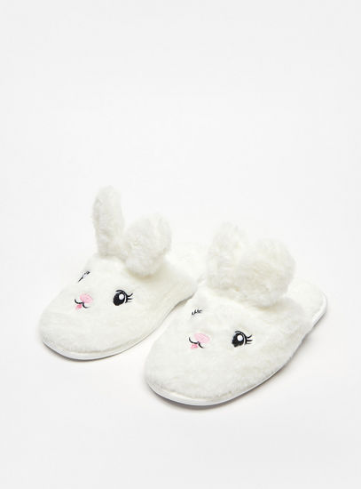 Bunny Theme Slip-On Bedroom Slippers
