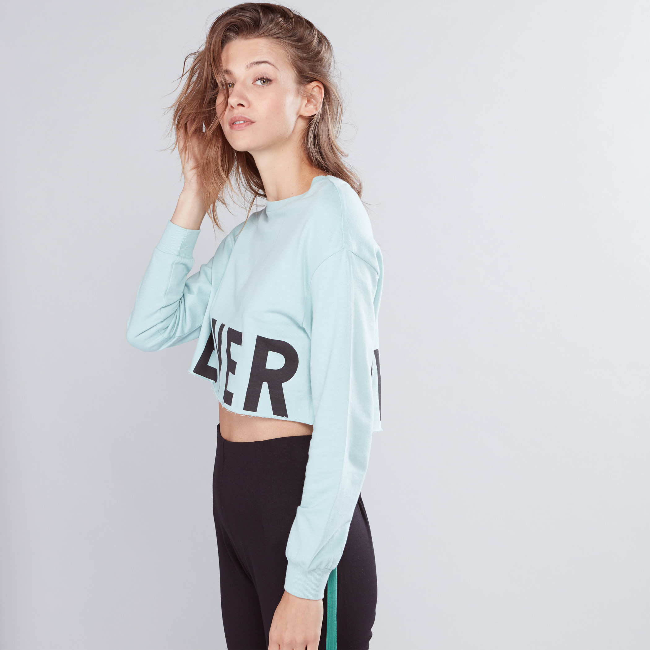 Crop sweatshirt clearance online