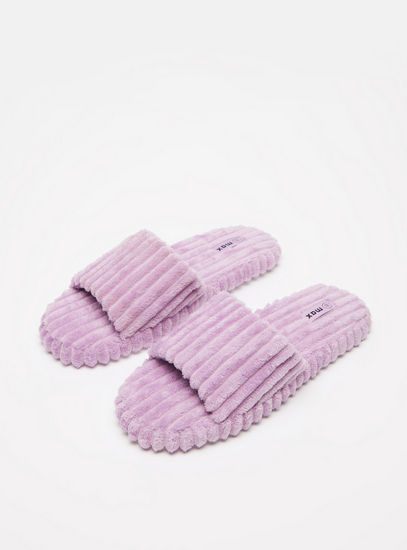 Textured Bedroom Slippers