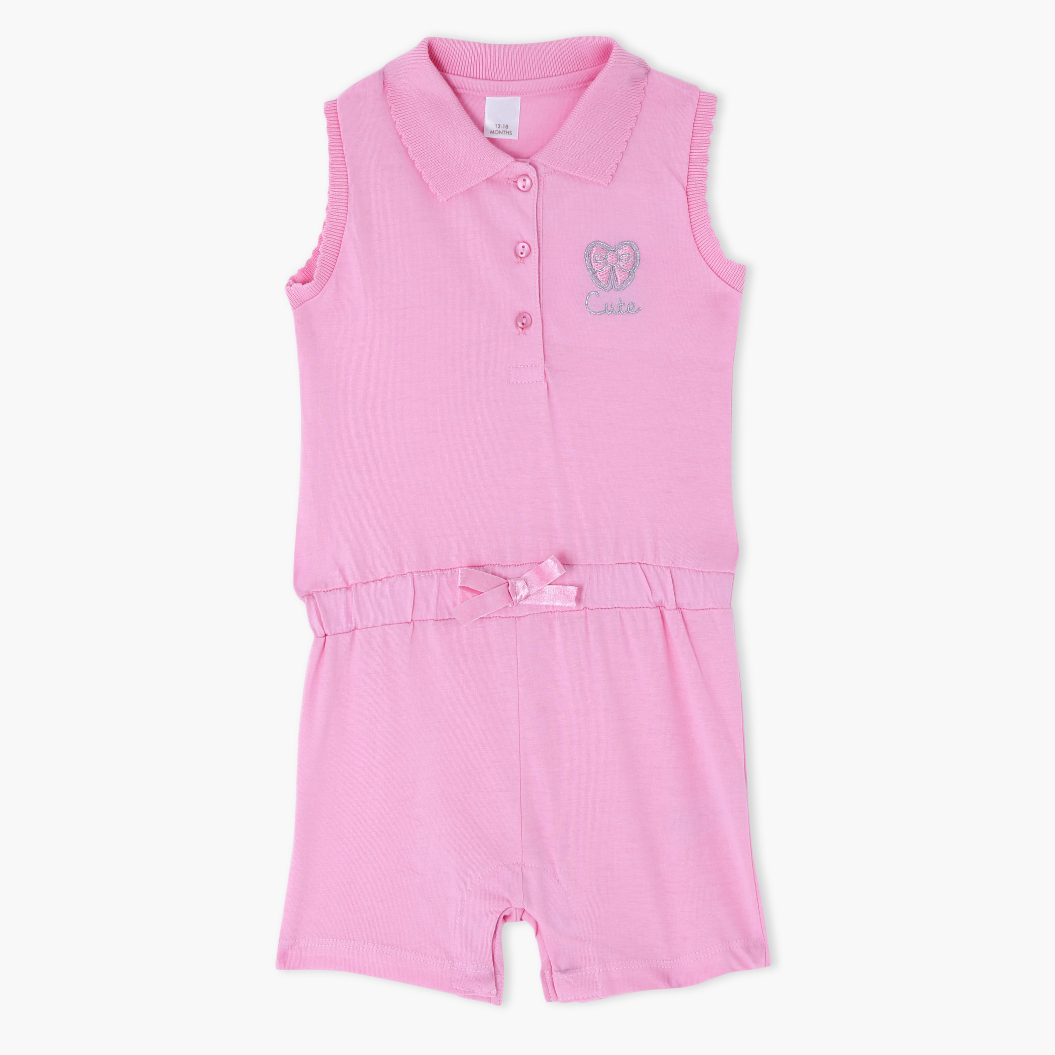 Polo jumpsuit shop pink