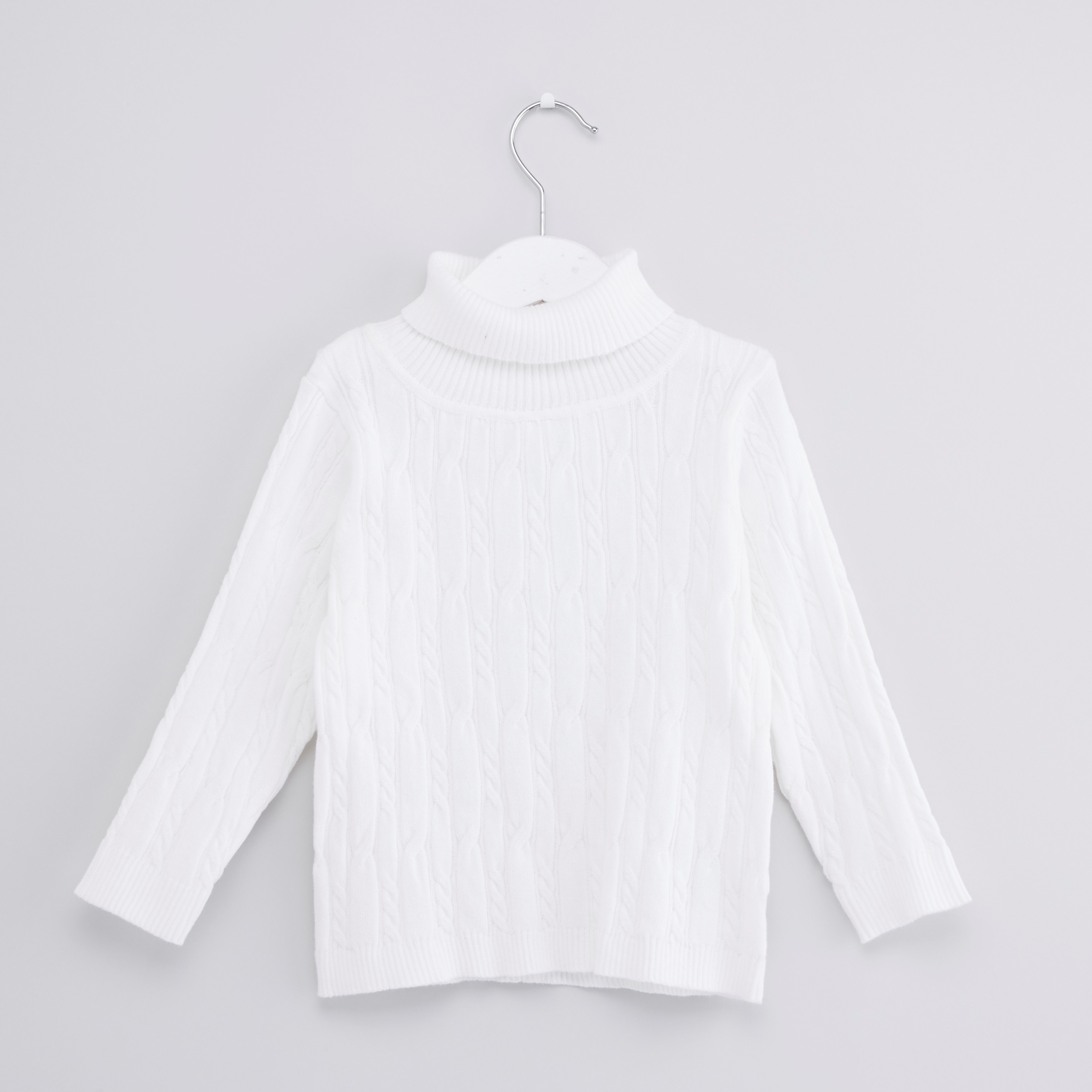 Shop Textured Sweater with Turtleneck 