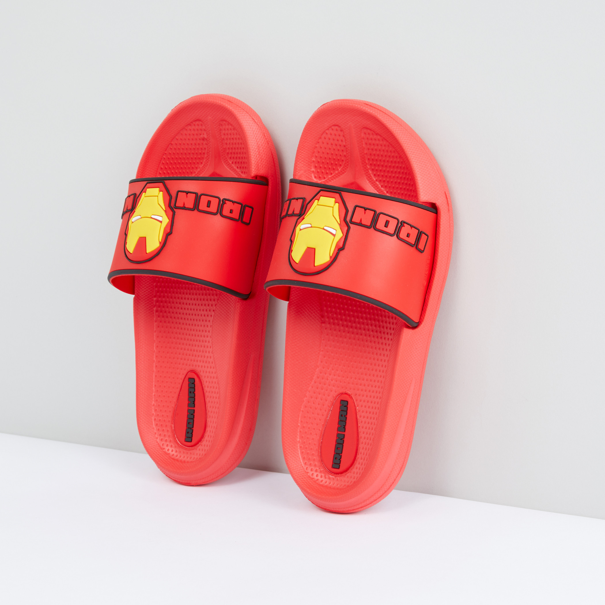 Iron man slippers on sale mens