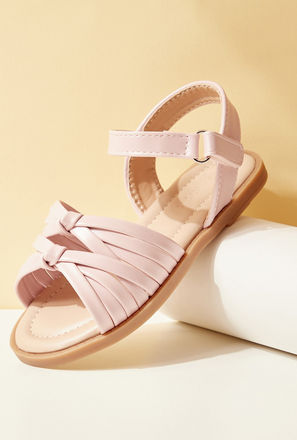 Strappy Sandals with Hook and Loop Closure-mxkids-babygirlzerototwoyrs-shoes-sandals-3