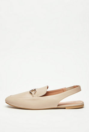 Solid Slingback Mules