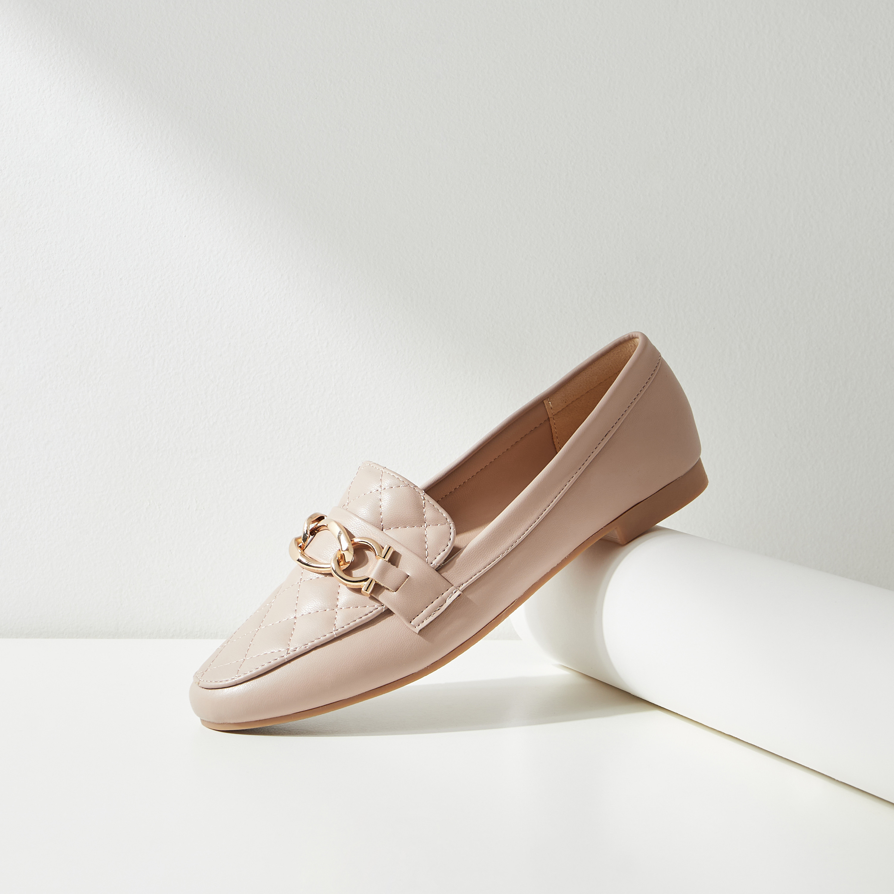 Shop Quilted Slip On Loafers Online Max Bahrain